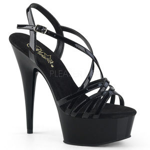 Platform Crisscross High Heel Shoes